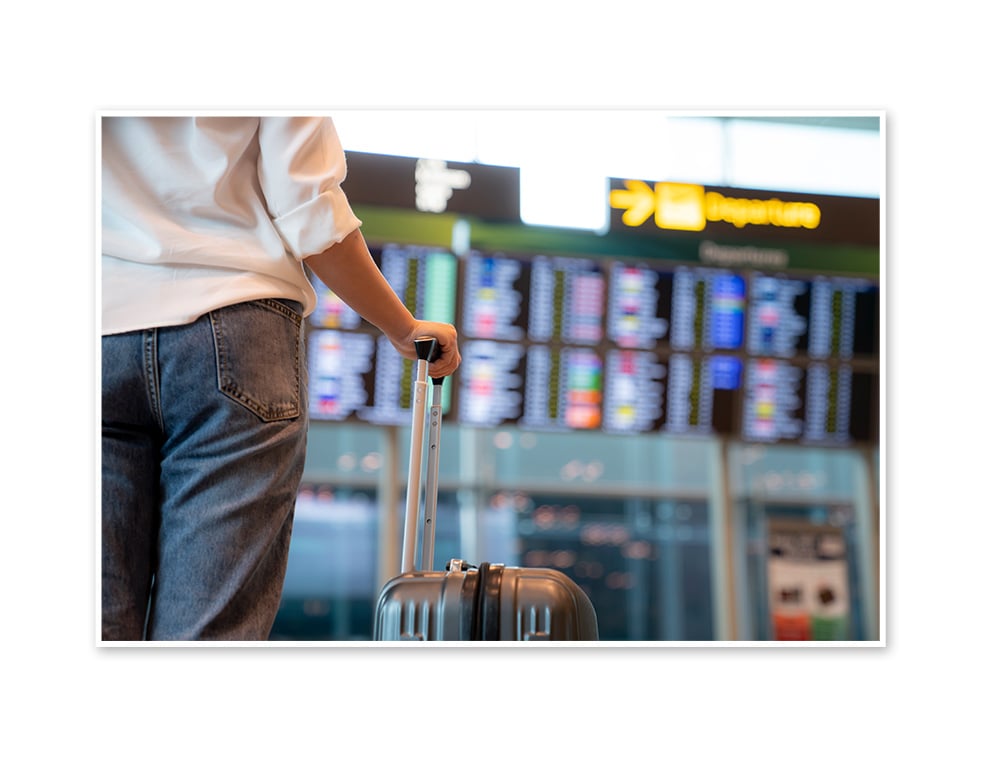 Woman at Airport