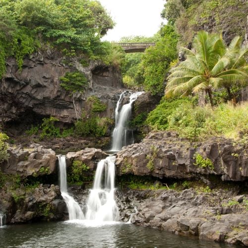 Hawaii Waterfall