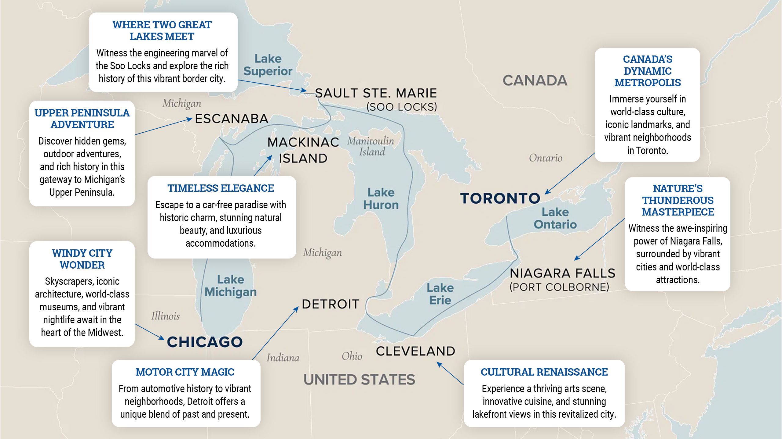 Victory Cruise Line map