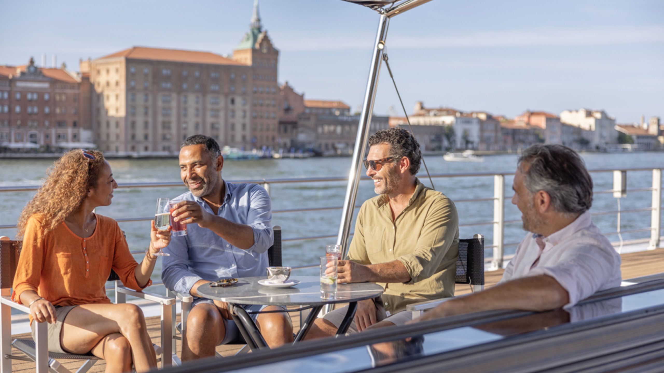 Passengers in Venice