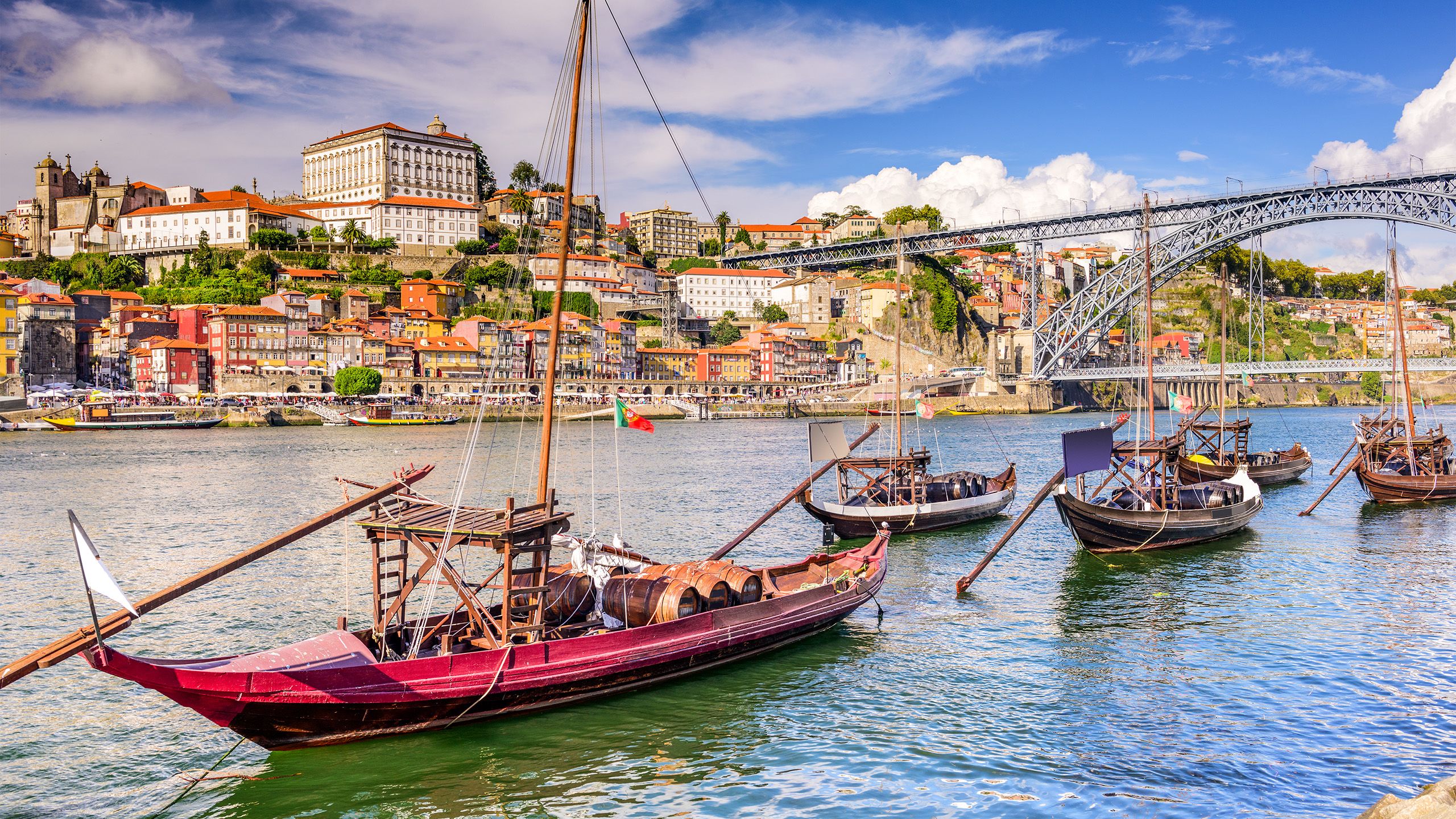 Old Town Porto on Douro River
