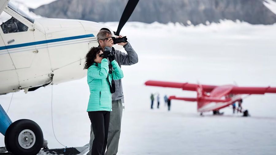Denali Flyer with Glacier Adventure